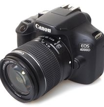 Canon EOS 4000D DSLR Camera (with 18-55 mm Lens)